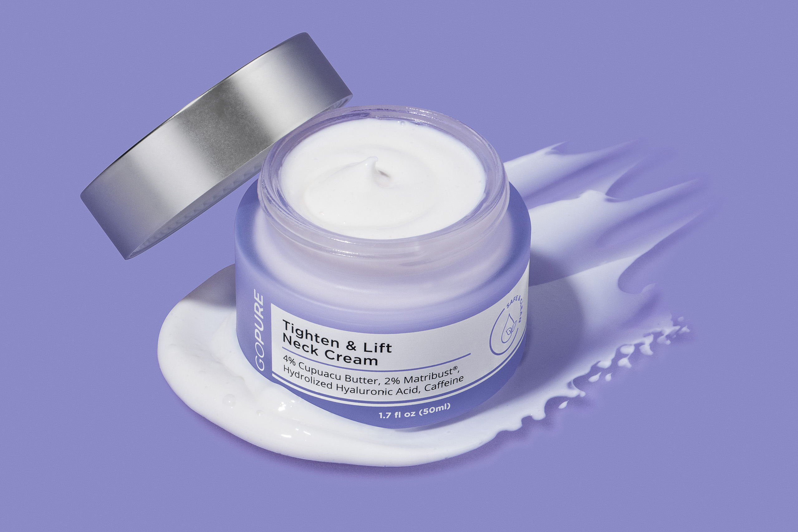 GoPure-Tighten & Lift Neck Cream-Texture & Product-003-2560